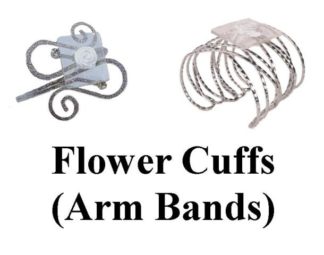 Flower Cuffs / Arm Bands