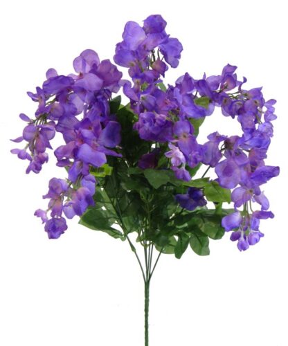 #30416PU - 20" Wisteria Bush x 6 - Purple