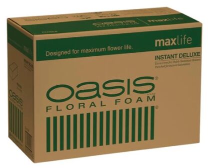 #10-00140 -Oasis Instant Deluxe Foam Case: Green 48 pcs.