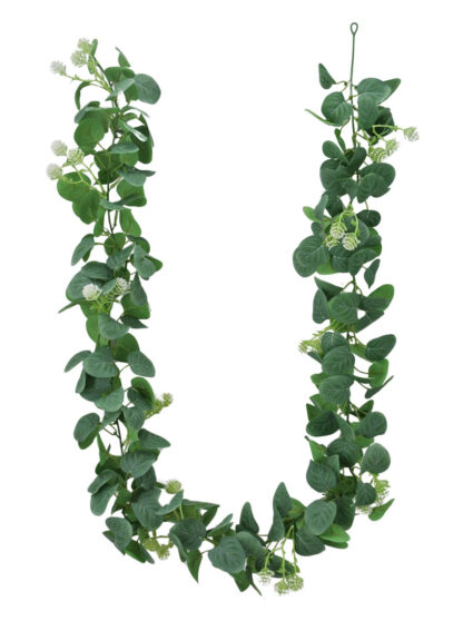 #21144 -6' Seeded Eucalyptus Garland {Green}